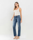 Mid Rise Straight Jeans | Happiness LV1250