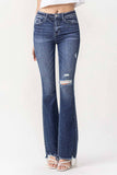 High Rise Flare Jeans LV1011