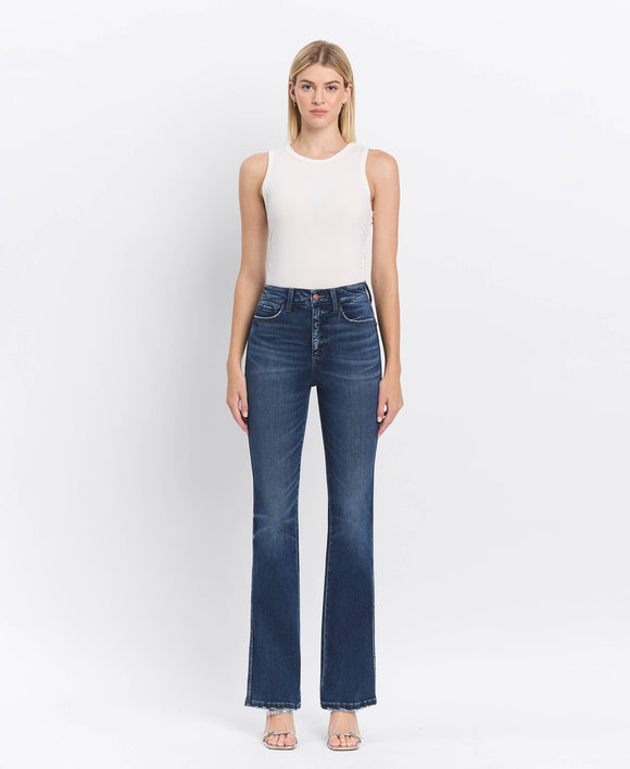 High Rise Tummy Control Bootcut Jeans LV1449