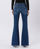 High Rise Full Length Flare Jeans LV1524