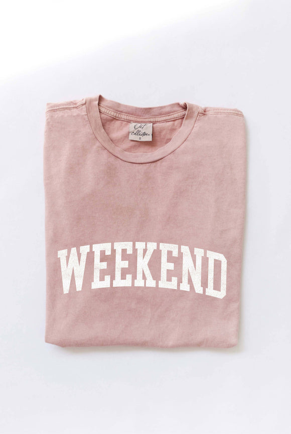 WEEKEND Mineral Washed Graphic Top