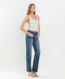 Mid Rise Straight Jeans | Happiness LV1250