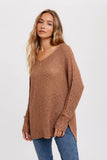 Mocha Loose Fit Sweater