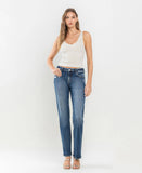 Mid Rise Straight Jeans | Happiness LV1250