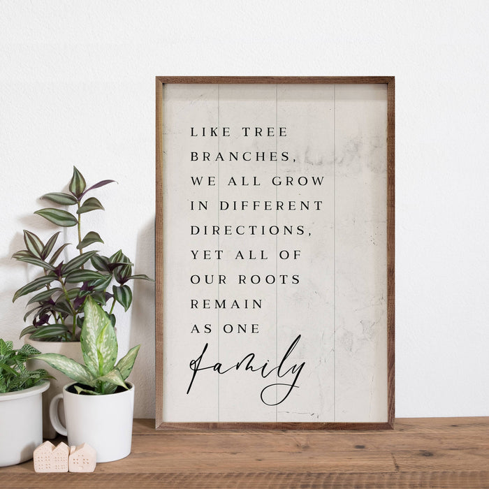 Family Branches Whitewash