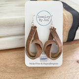 Knot Earrings: Vintage Cowboy