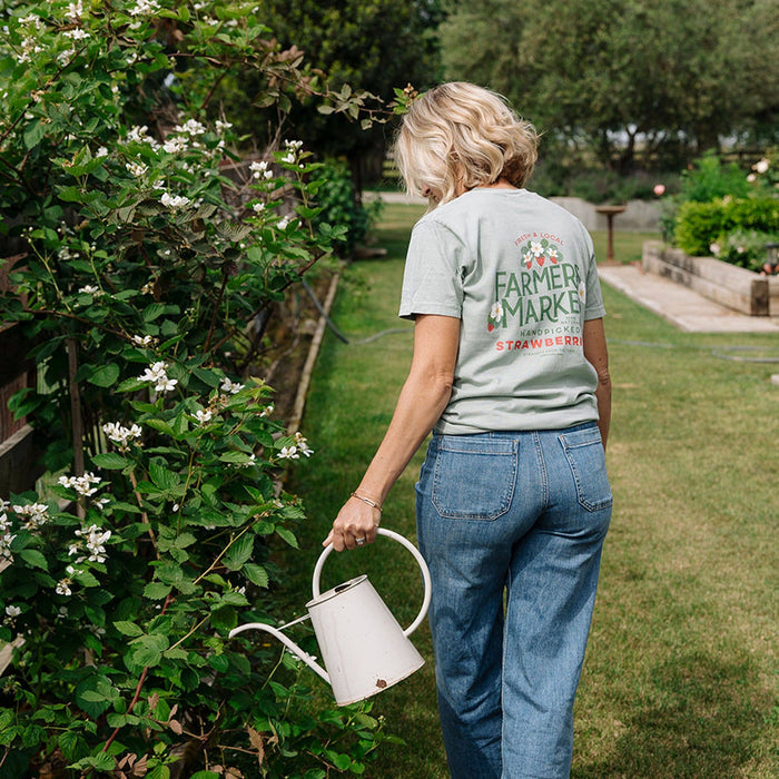 Strawberry Patch Farmers Market Tee - Bay