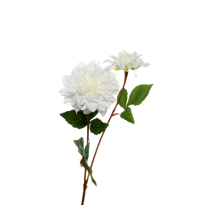 Real Touch Dahlia - 24 Inch - White