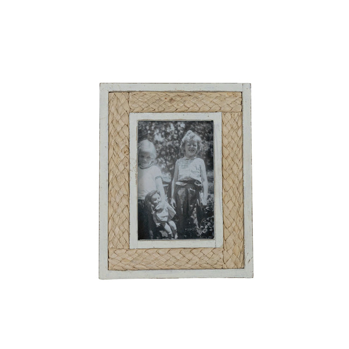 Woven Reed Photo 4x6 Frame