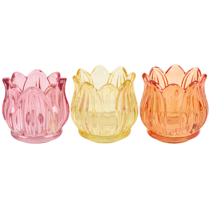 Tulip Blossom Candle Holders