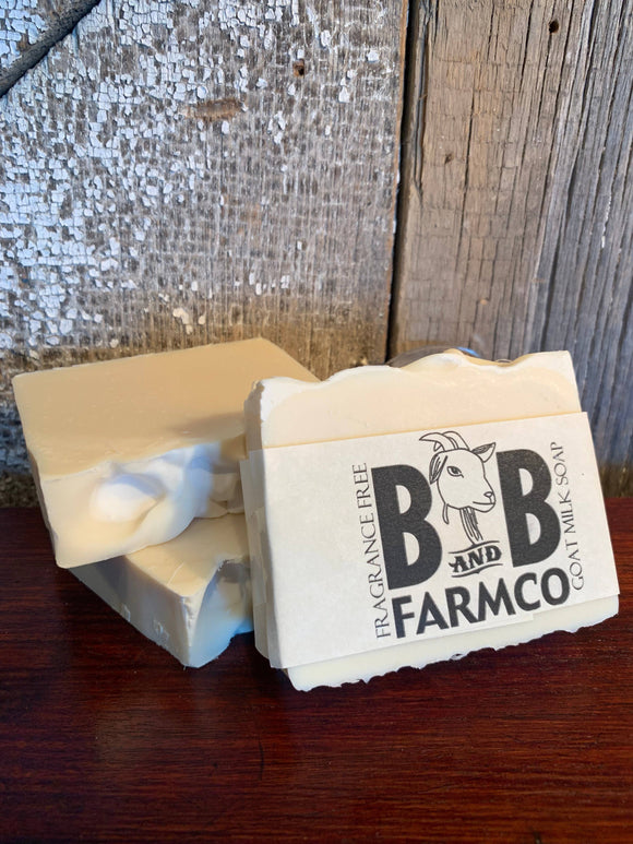 Fragrance Free Goat Milk Soap