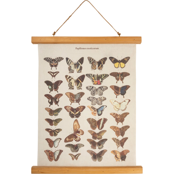 Butterfly Scroll Wall Hanging