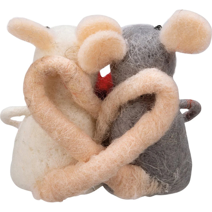 Mouse Couple w/ Heart
