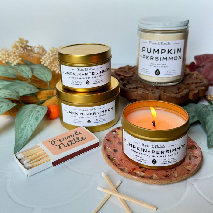 Pumpkin + Persimmon Candle