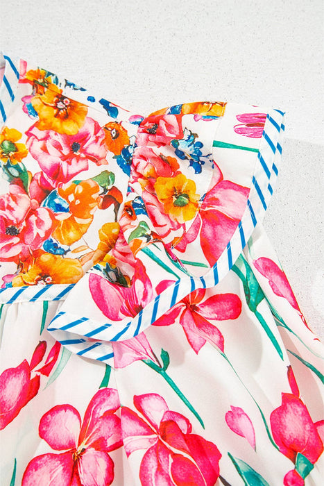 Pink Floral Blouse | S-XL