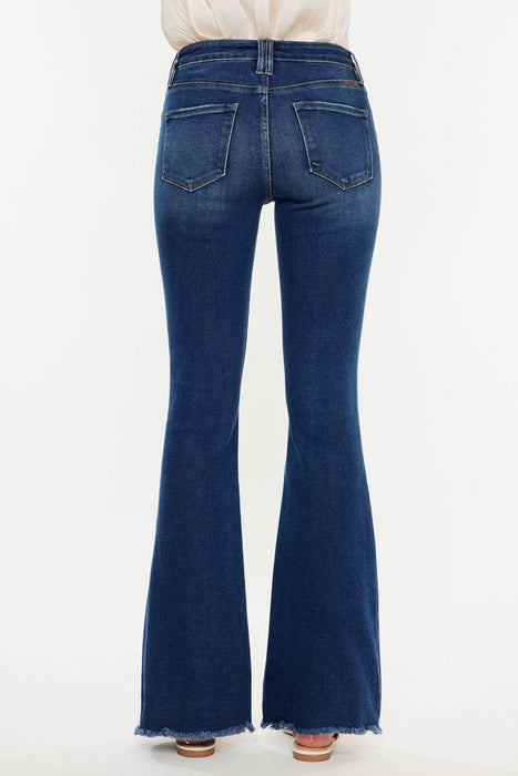 High Rise Bootcut Jeans Kan Can