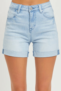 Risen High Rise Cuffed Shorts