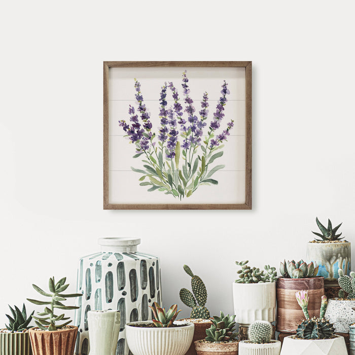 Lavender Botanical I Framed Wall Art