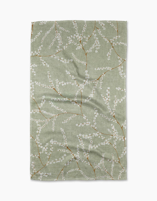 Quiet Flowers Tea Towel