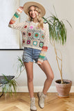 Granny Square Crochet Top