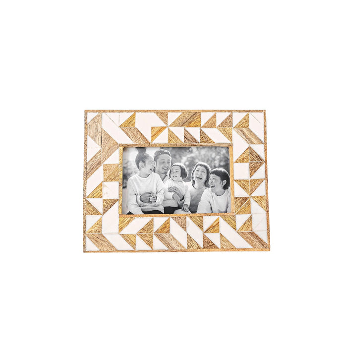 Barn Quilt 4x6" Photo Frame