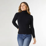 Kamryn Funnel Neck Rib Knit Top - Multiple Colors