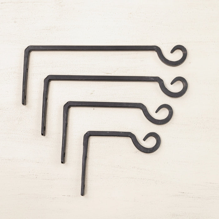Black Metal Hanger Hook Bracket