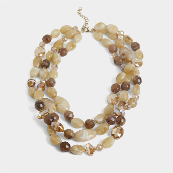 Natural Beaded Necklace