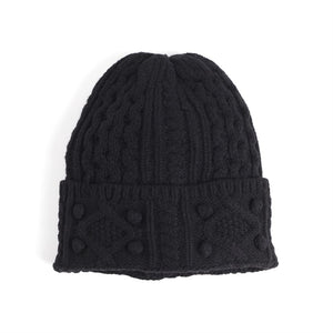 Black Knit Hat