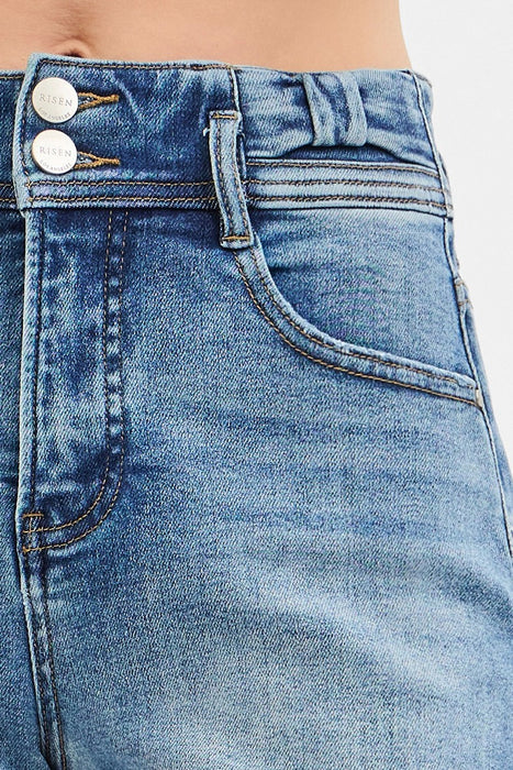 Risen Tummy Control High Rise Bow Detailed Shorts