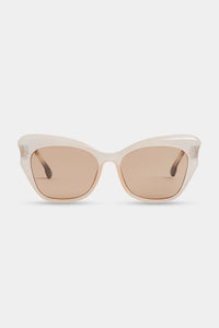 Fiona Quinn Sunglasses | Translucent Blush