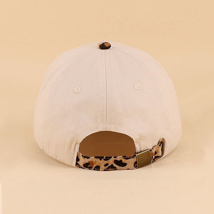 Leopard I Need A Diet Coke Two Tone Canvas Cotton Cap Hat