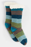 Striped Slipper Socks