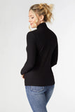 Black Long Sleeve Turtleneck | S/M-2XL