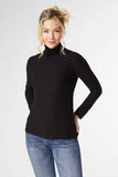 Black Long Sleeve Turtleneck | S/M-2XL