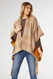 Hallie Plaid Belted Wrap