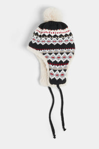 Up North Knit Hat - Black Multi