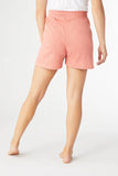 Weekend Brushed Ribbed Pocket Shorts - Melon