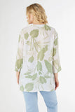 Mayumi Printed Gauze V-Neck Tunic