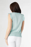 Winslet Top with Cinched Bottom - Sea Green