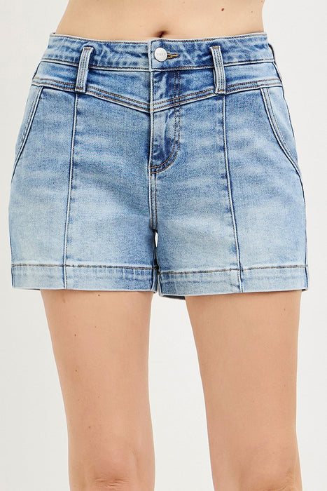 PLUS Slouchy Shorts With Flap Back Pockets