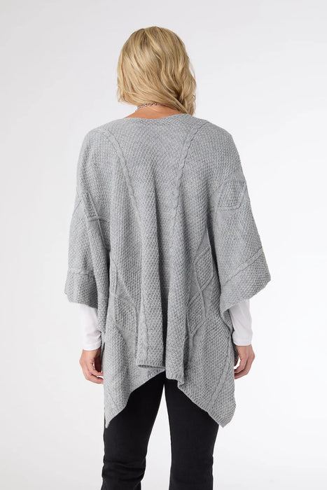 Turin Pull Thru Wrap - Grey