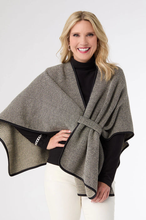 Parma Pull Thru Wrap - Black