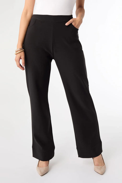 Georgie Wide Leg Bottom Pant- Black
