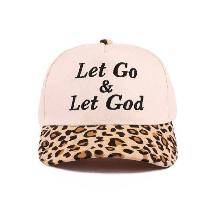 Let Go & Let God Two Tone Cotton Hat