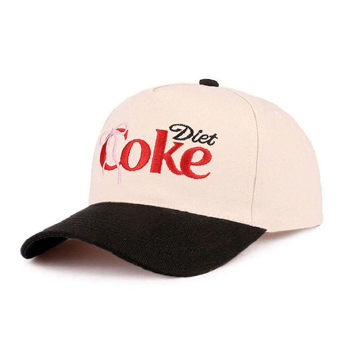 Coquette Bow Diet Coke Two Tone Cotton Hat