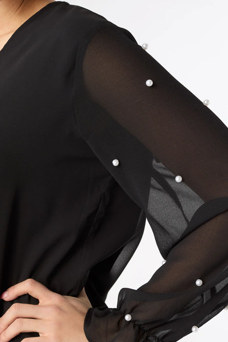 Black Perla Blouse