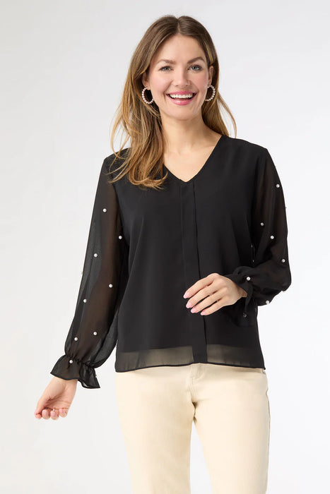 Black Perla Blouse