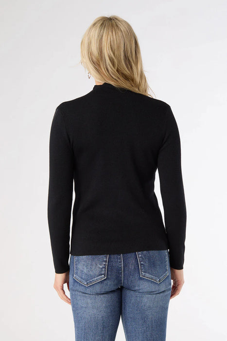 Ataya Sweater with Stripe Sparkle Sleeve