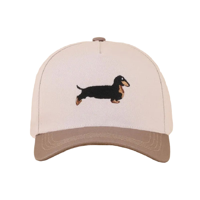 Dachshund Two Tone Cotton Hat